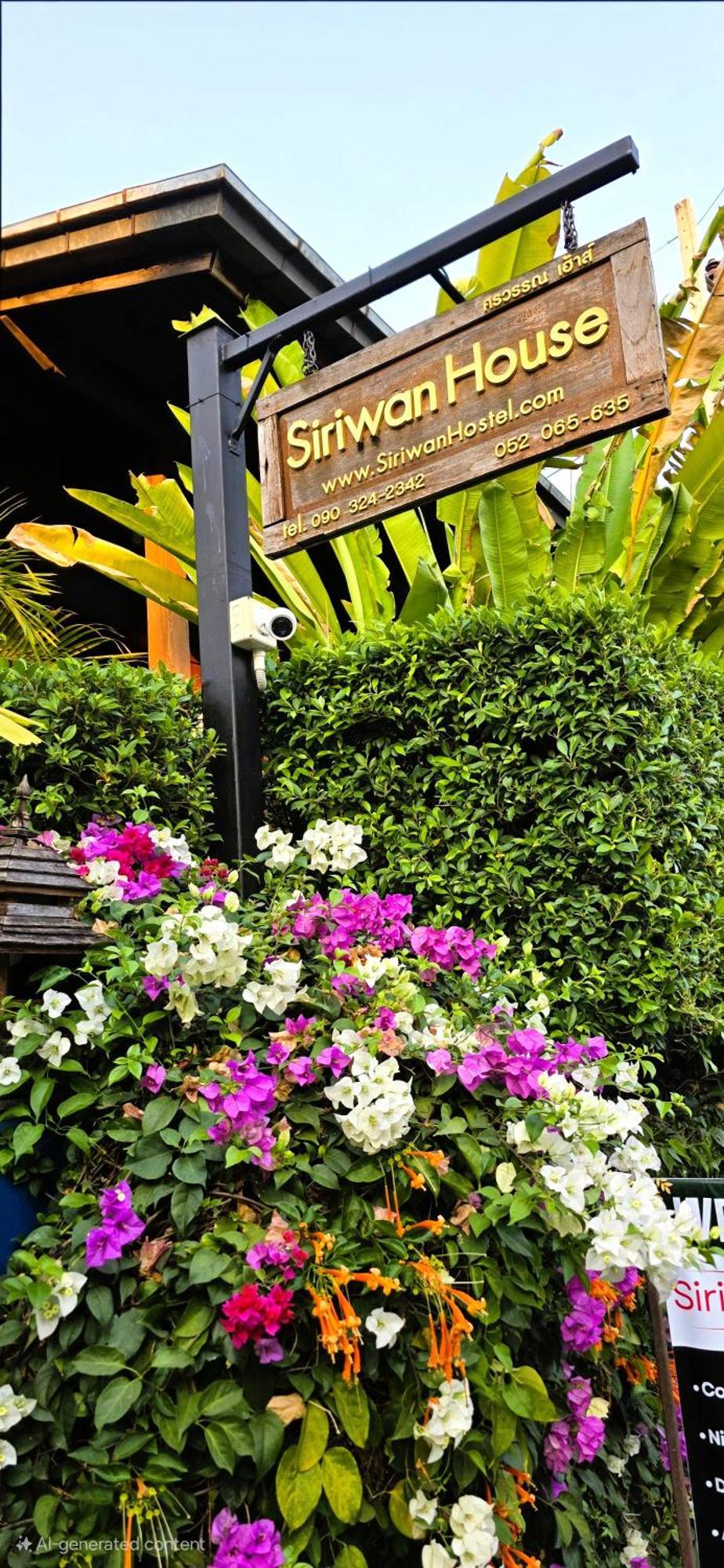 Siriwan Hostel Csiangmaj Kültér fotó